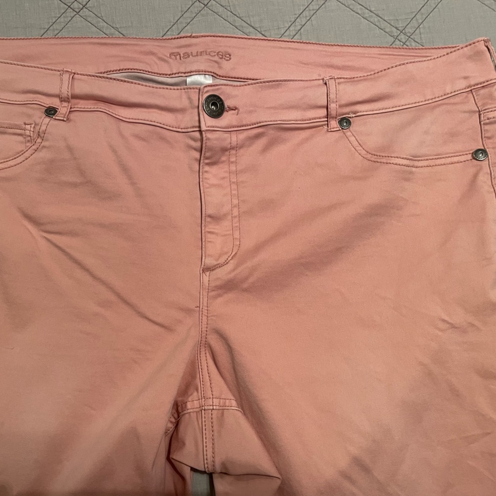 Pink jeans size 24